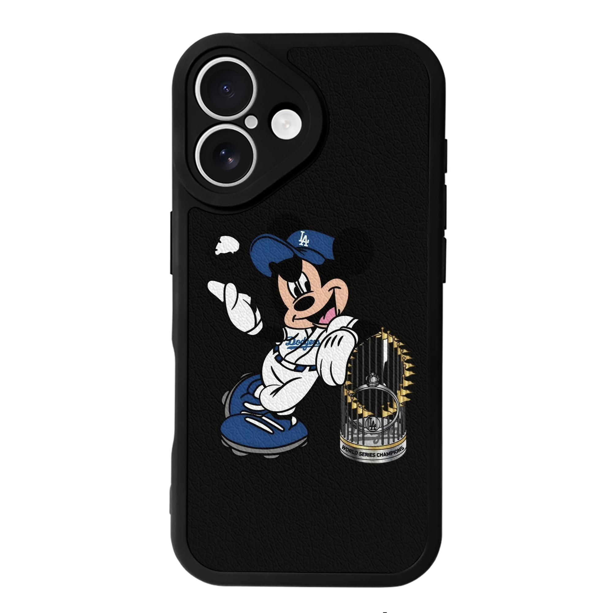  IPhone 16 Silicone Leather Case – UV Print, Lambskin Texture – Perfect Fit, Wireless Charging Compatible, Scratch Resistant, Precise Cutouts – Stylish Protection For IPhone 16